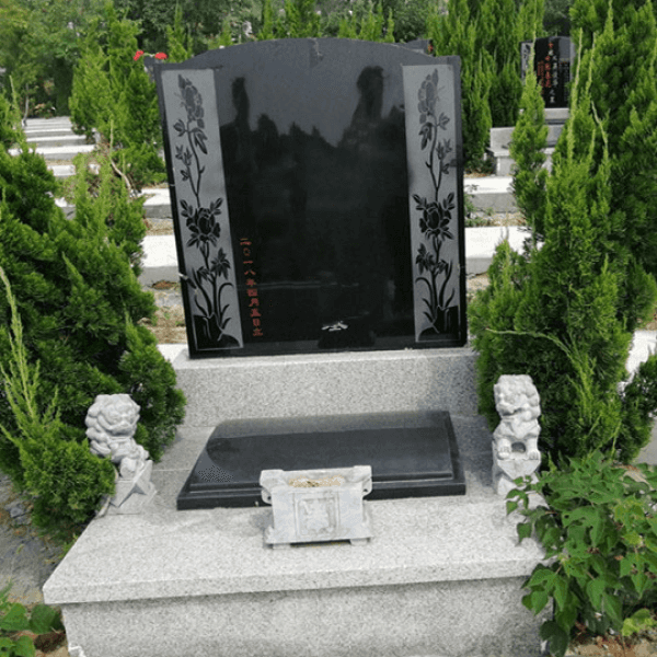万福金像陵园传统立碑