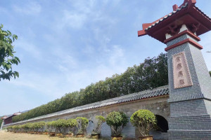 新密市米村镇凤凰山人文纪念园园区建筑图