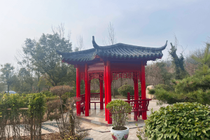 莲花山人文纪念公园景观图