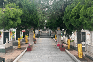青龙岗纪念园墓区图